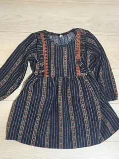 【美品】ベビー ワンピース 95サイズ レトロのサムネイル