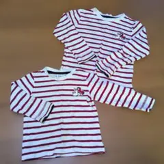 Disney 長袖カットソー 2点セット　100cm120cm