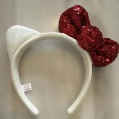 キティ　カチューシャ　スパンコール