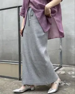 CIAOPANIC TYPY【新品】すっきりシルエットリブスカート！