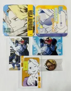 ヒロアカ 青山優雅 アートコースター トランプ クリアカード 名刺カード 缶バ