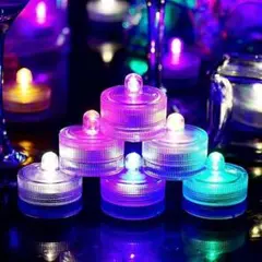 Y082 LED潜水ライト防水 水中ライト12灯セット　未使用