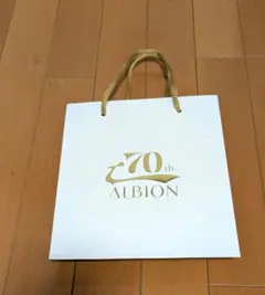 【新品未使用】ALBION 70周年記念 ショッパー