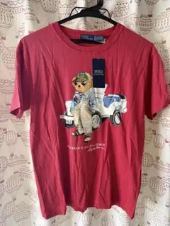 ☆ Polo by Ralph Lauren ポロベア Tシャツ US S 赤