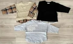 branshes 男の子 長袖 3着 まとめ売り 90㎝