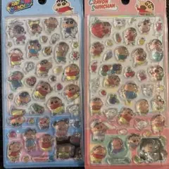 正規品　公式　クレヨンしんちゃん　ドロップシールセット