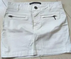 ZARA BASIC ホワイト タイトスカート