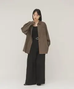 KBF オーバーサイズミニマルシャツ