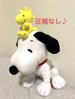 【圧縮発送なし】スヌーピー ぬいぐるみ ウッドストック付き