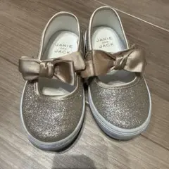 Janie and Jack ゴールド フォーマルシューズ15-15.5cm