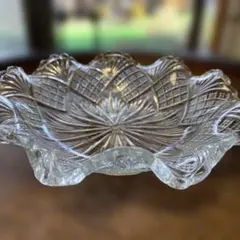 ガラス鉢 B 食器 デザート皿 昭和レトロ