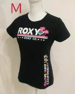 《美品》ROXY ラメプリント Tシャツ M