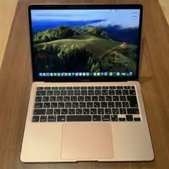 【美品】Apple MacBook Air M1/8GB/256GB ゴールド