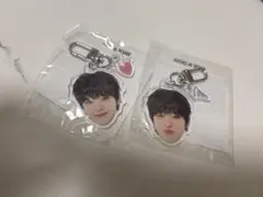 treasure ジフン カプセルトイ 顔アクキー 喜怒哀楽