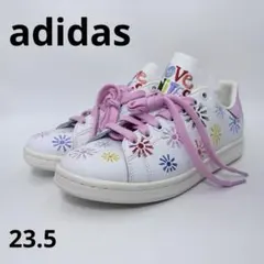 adidas スタンスミス LOVE UNITES 花柄 刺繍 23.5