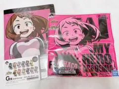 【最終値下げ】一番くじ 僕のヒーローアカデミア 麗日お茶子 ファイル＆タオル