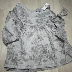 新品　タグ付き　baby GAP 光沢フリルワンピース