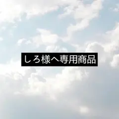しろ様ヘ専用商品