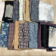 汚れあり　着物　帯　コート　羽織り　長襦袢　リメイクに　はぎれ生地に