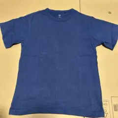 ユニクロ　Tシャツ　紺色　140