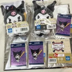 タイトーくじ　侍ジャパン　サンリオ　クロミ　6点セット