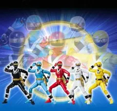 忍者戦隊カクレンジャー」ジャンボカード4枚セット（非売品・新品