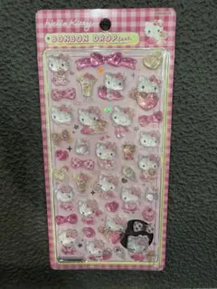【正規品】ボンボンドロップシール　サンリオ　第2弾　ハローキティ　ピンク
