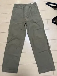 orSlow オアスロウ リップストップ ベイカーパンツ ファティーグ L
