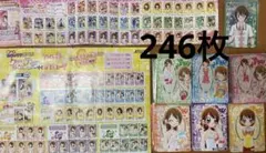 めちゃモテ委員長ガールズコンテストカード246枚まとめ バスタオル付き 