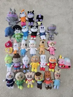 アンパンマンキャラクターぬいぐるみセット