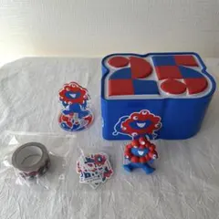 関西万博 ミャクミャク グッズセット アクスタ フレークシール 缶 マステ 美品