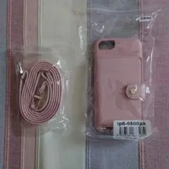 スマホショルダー　ピンク　iPhone6/7/8/SE2/SE3