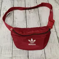 4/2まで値下　adidas アディダス ウエストポーチ　エナジーピンク