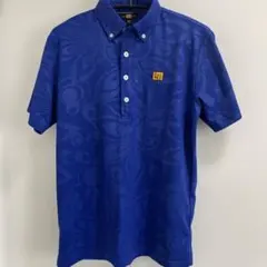 LOUDMOUTH 半袖ポロシャツ ブルー Mサイズのサムネイル