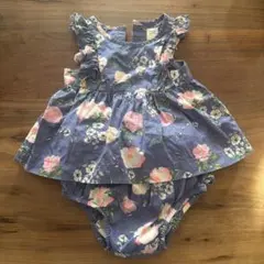 baby GAP 花柄ワンピース 6-12ヶ月