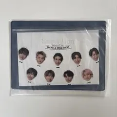 【未使用】SnowMan 2023-2024カレンダー　特典 ポーチ