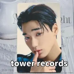 【タワレコ】ATEEZ サン ashes to light トレカ