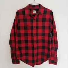 OSH kOSH 赤×黒チェック 長袖シャツ 綿100% Mサイズ　アメカジのサムネイル