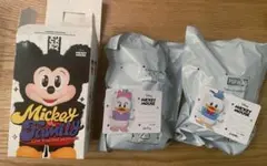 ディズニー POPMART ミッキーファミリー ドナルド デイジー 2個セット