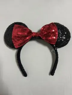 ミニー耳カチューシャ スパンコール付き