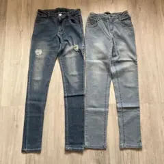 JENNI love♡ALGYデニム２点セット(160cm)