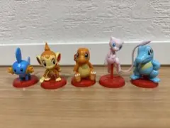 ポケモンチョコエッグ 旅立ちの3匹 5体セット