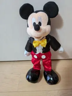 ミッキーマウス タキシードぬいぐるみ