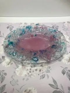 ベネチアングラス　アクセサリートレイ　小物入れ