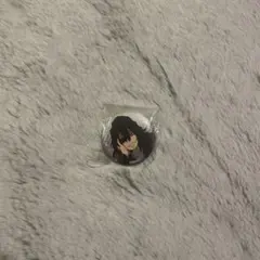 ヒロアカ　相澤消太　グリッター缶バッジ