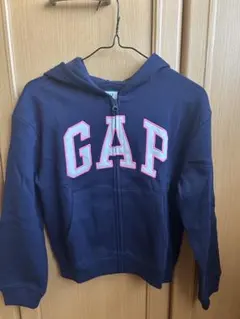 Gap ジップアップパーカー ネイビー XS - メルカリ