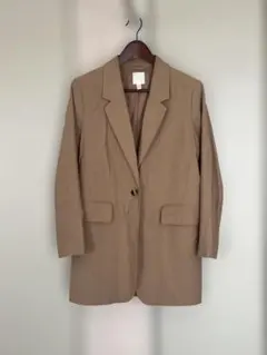 H&M テーラードジャケット　レディース　ベージュ　S
