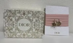 Dior ノベルティ ボックス&ブレスレット ピンク ゴールドチャーム 星