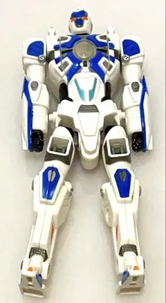 ロボット型フィギュア 白と青
