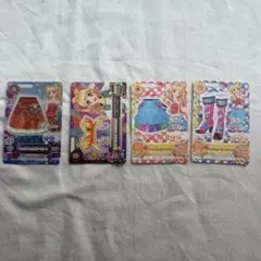 【アイカツカード】【美品】夏樹みくる4枚セット